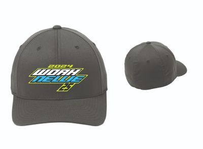 Woah Nellie 25 Race Fitted Hat | C865 Dark Grey