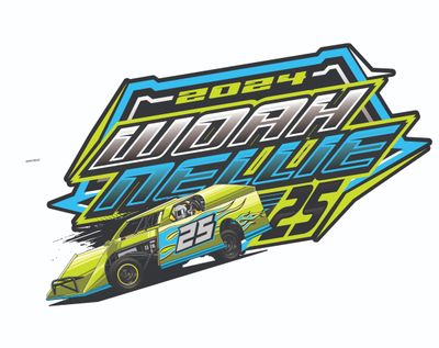 Woah Nellie 25 Race Sticker