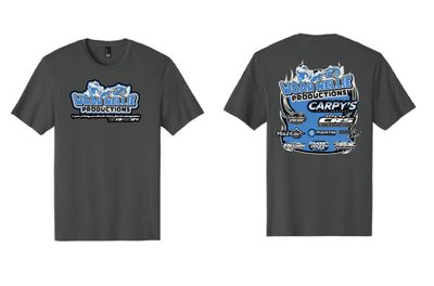 Woah Nellie Productions Anniversary TShirt | DT104 Charcoal