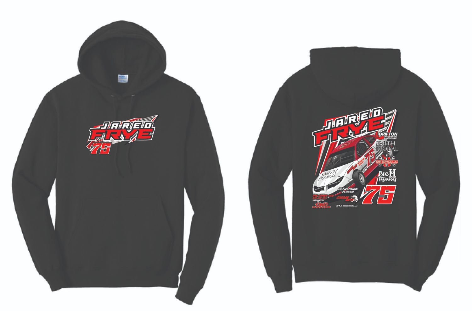 Jared Frye Hoodie | PC78H Black