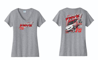 Jared Frye Ladies VNeck | LPC450V Athletic Heather