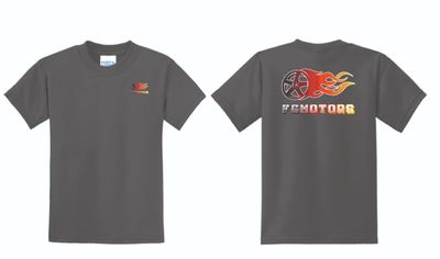 FGMotors TShirt | PC55 Charcoal