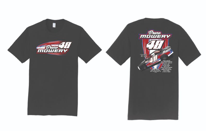 2024 Bruno Mowery TShirt | PC55 Black