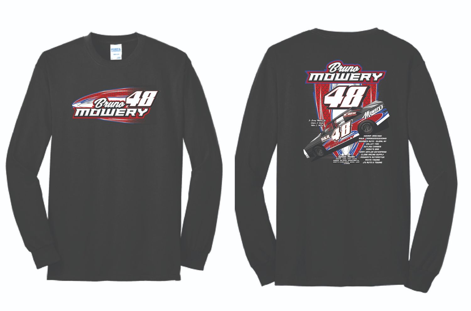 2024 Bruno Mowery Long Sleeve | PC55LS Black