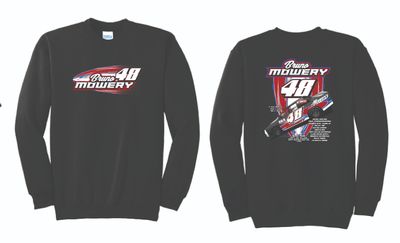 2024 Bruno Mowery Crewneck | PC90 Black