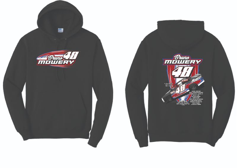 2024 Bruno Mowery Hoodie | PC78H Black