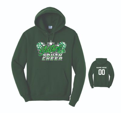 Allegany Limestone Youth Cheer Hoodie | PC78H Dark Green