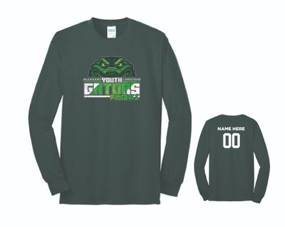Allegany Limestone Youth Football Long Sleeve | PC55LS Dark Green