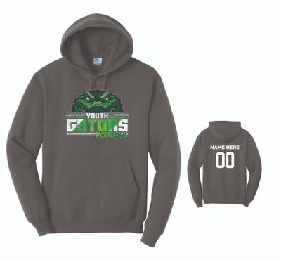 Allegany Limestone Youth Football Hoodie | PC78H Charcoal