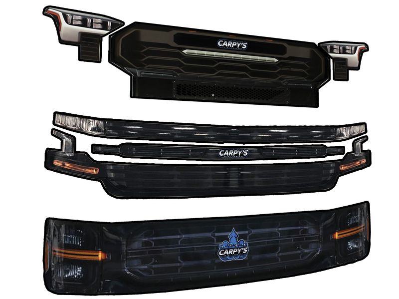 1RC Truck Alternative Headlights &amp; Grille Pack