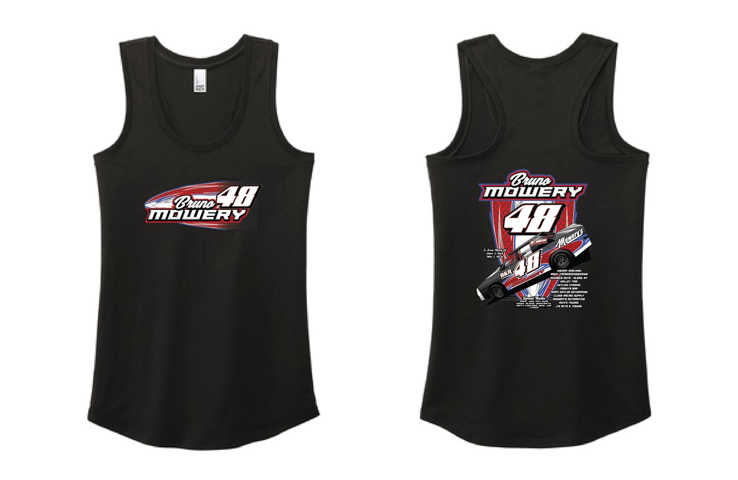 2024 Bruno Mowery Ladies Tank | DM138L Black
