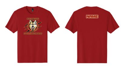 Olean Girls Swimming &amp; Diving TShirt | DT104 Classic Red