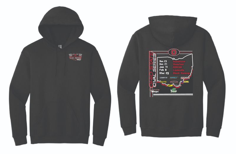 Ohio State Oval Series Hoodie | 18500 Black