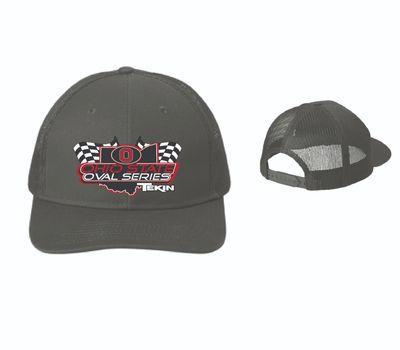 Ohio State Oval Series Trucker Hat | C112 Grey Steel