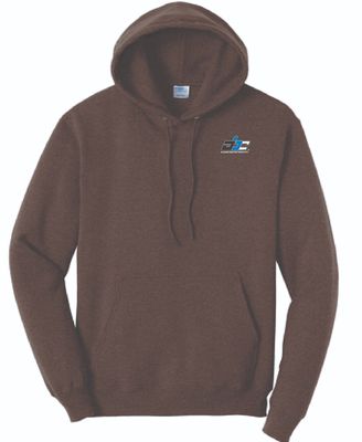 ABC Hoodie | PC78H Heather Dark Chocolate Brown