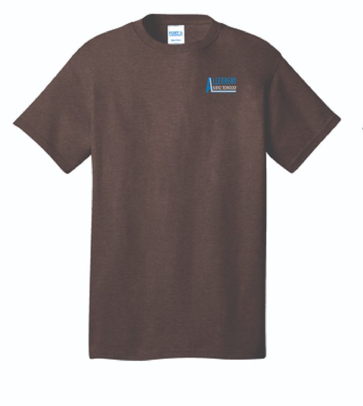AST Tshirt | PC54 Heather Dark Chocolate Brown