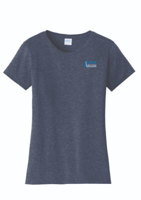 AST Ladies Tshirt | LPC450 Heather Navy