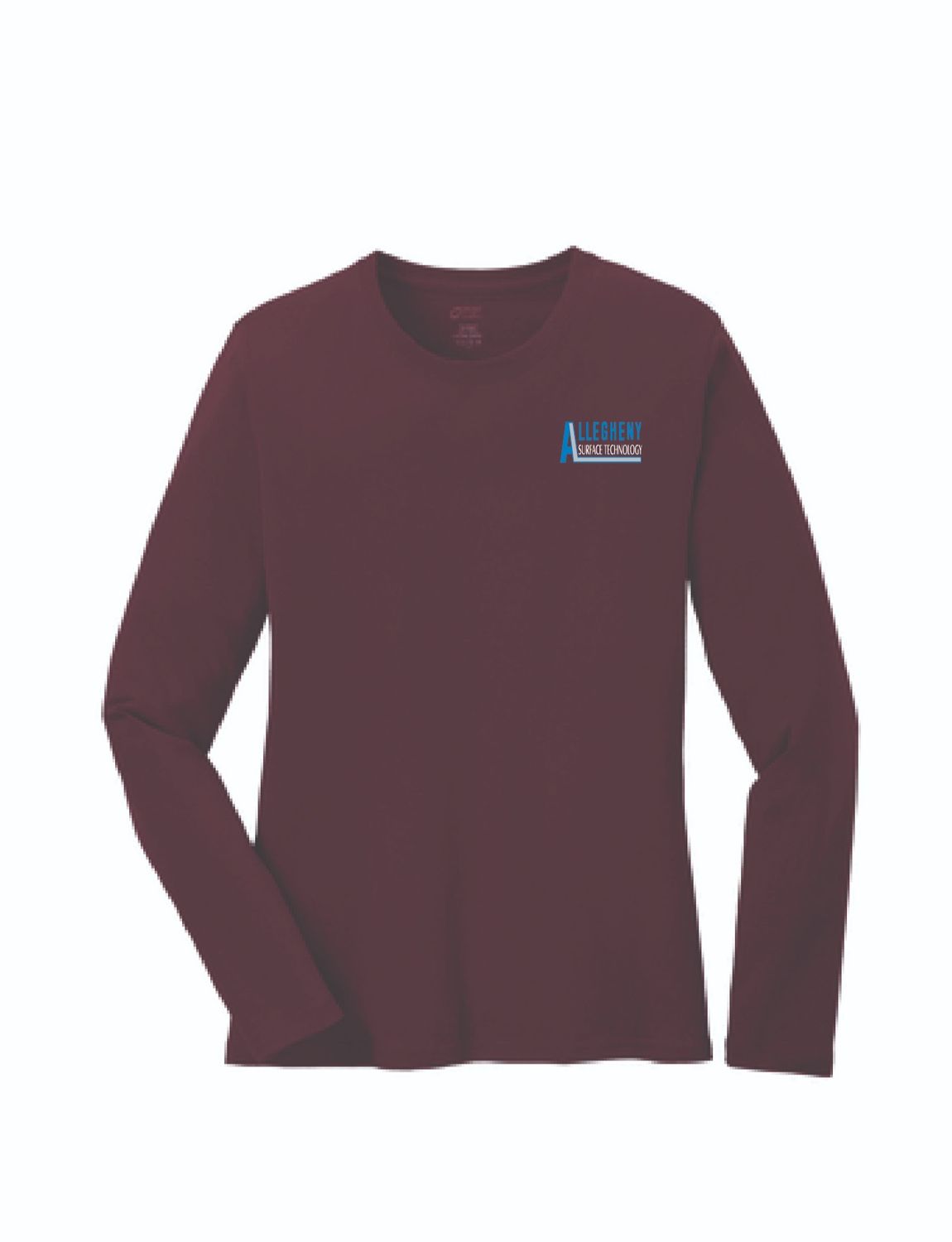 AST Ladies Long Sleeve | LPC54LS Athletic Maroon
