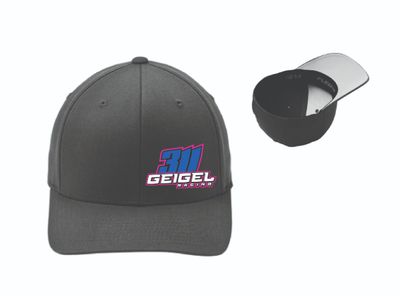 Geigel Racing Fitted Hat | C813 Black