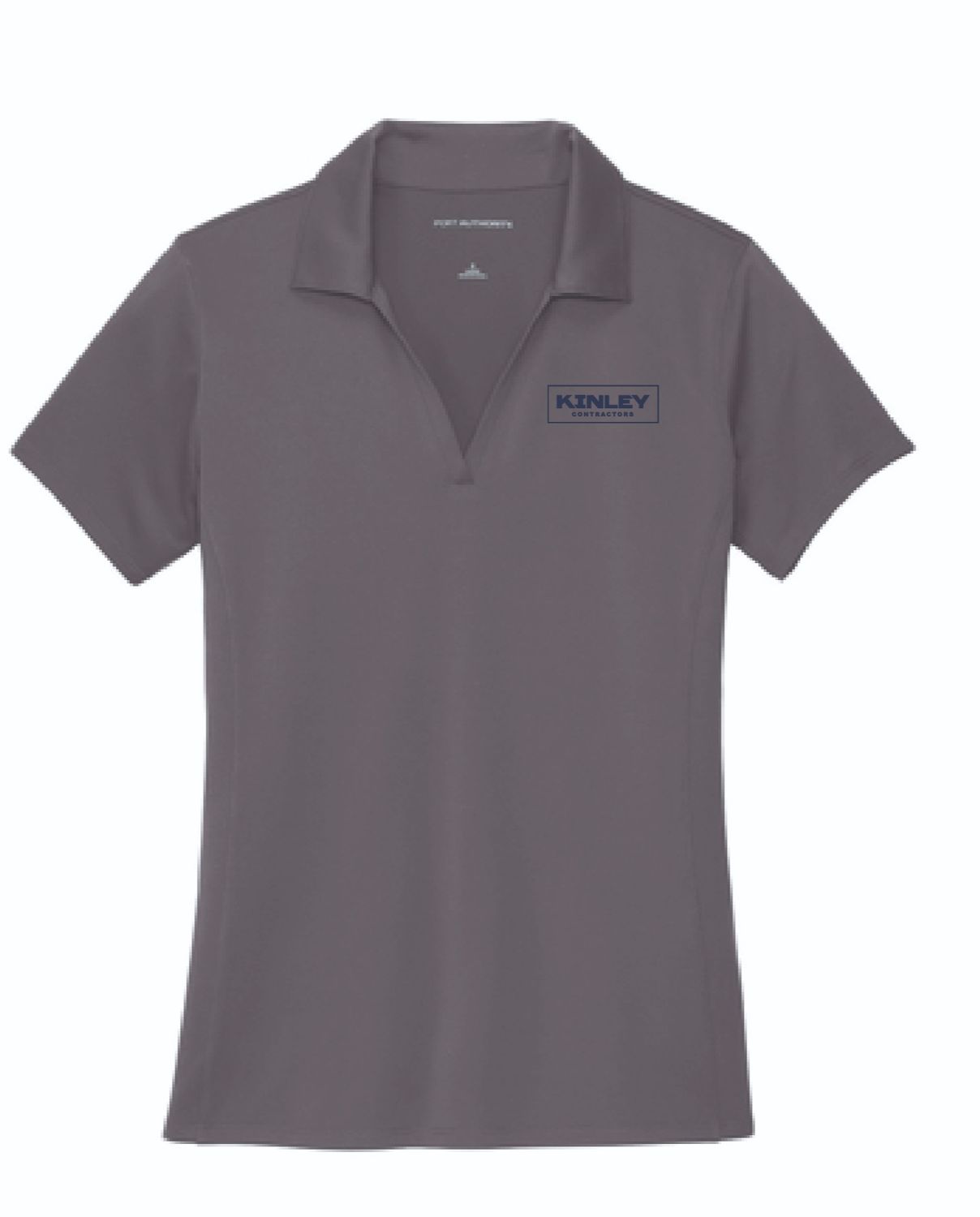 Kinley Womens Performance Staff Polo | LK398 Graphite