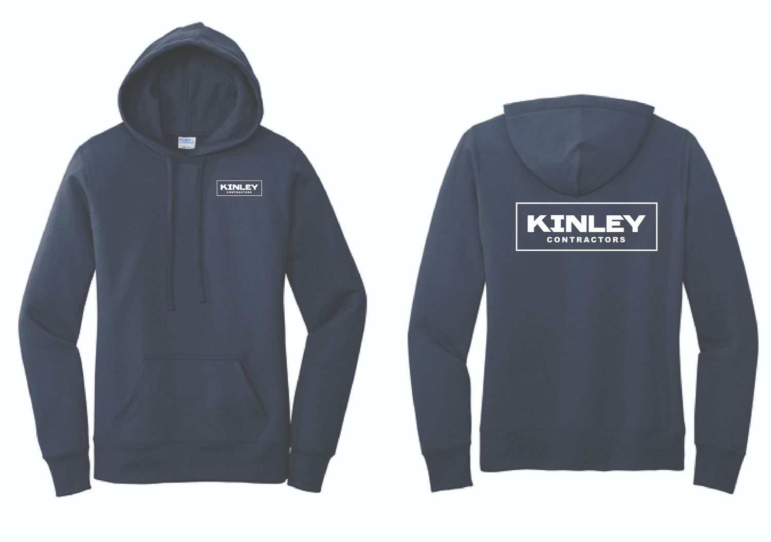 Kinley Womens Hooded Sweatshirt | LPC78H Navy