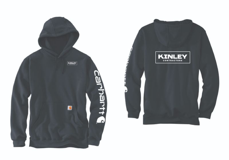 Kinley Carhartt Midweight Hooded Logo Sweatshirt | CTK288