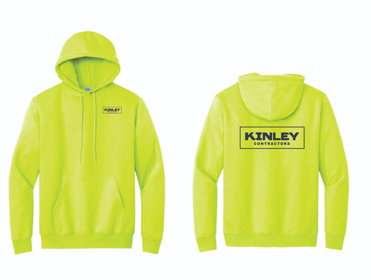 Kinley Hooded Sweatshirt | PC90H Safety Green