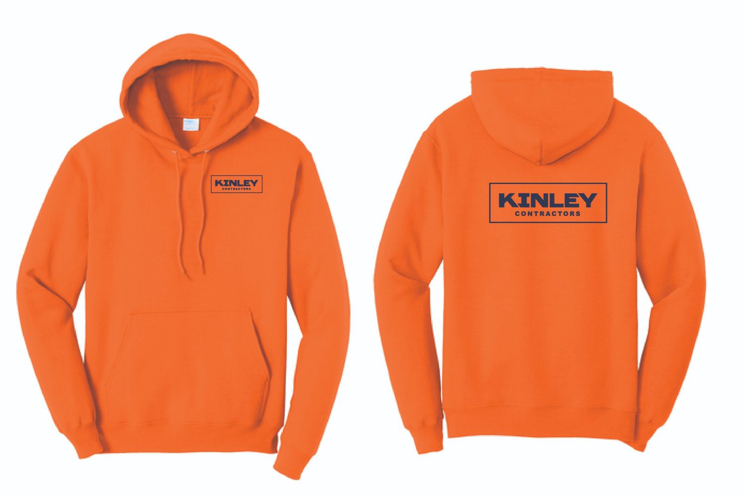 Kinley TALL Hooded Sweatshirt | PC78HT Safety Orange