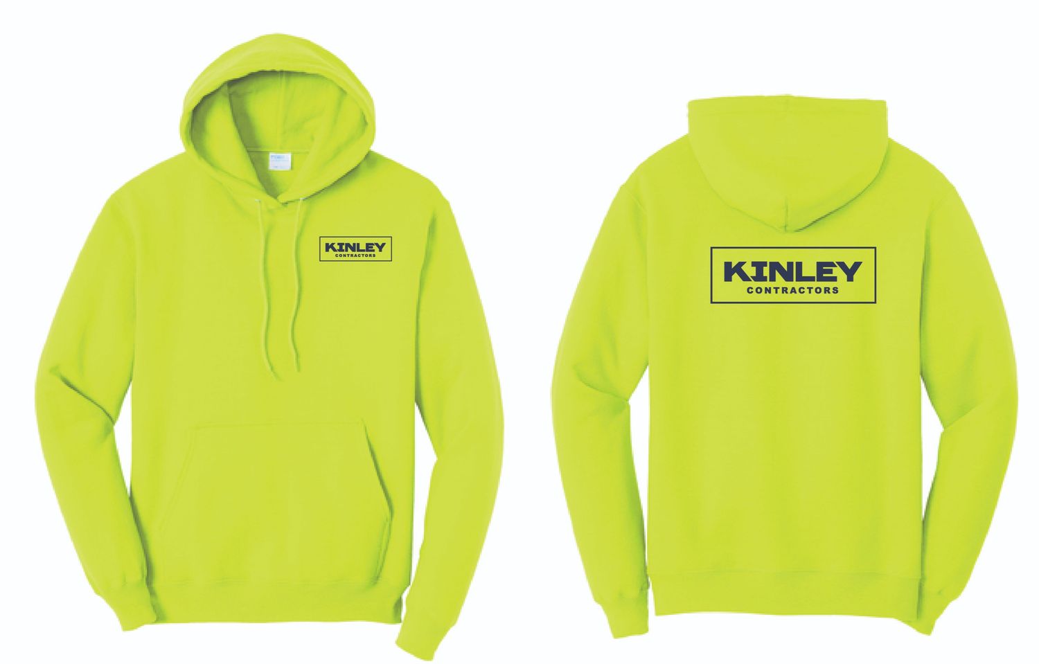 Kinley TALL Hooded Sweatshirt | PC78HT Safety Green
