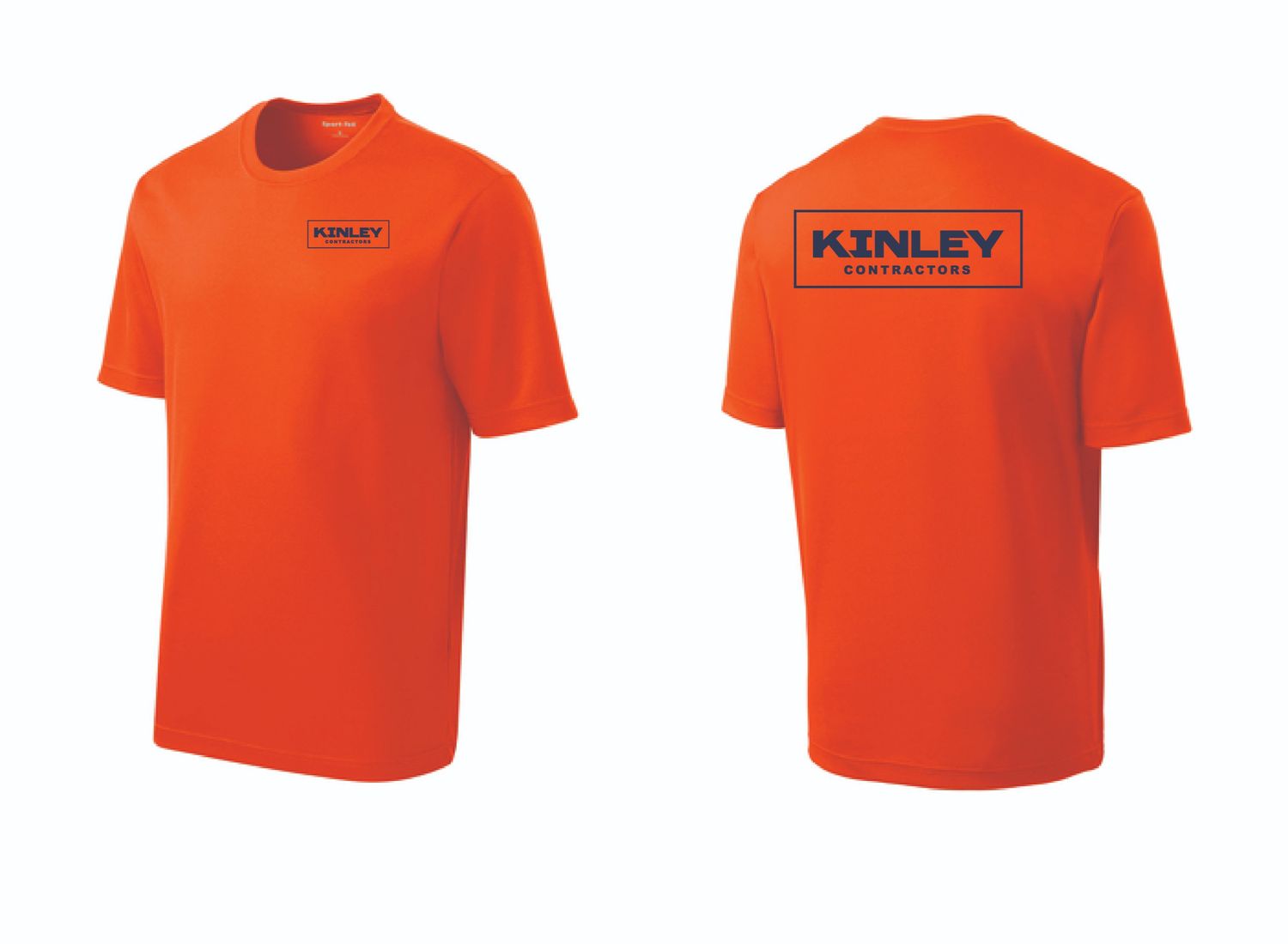 Kinley DriFit Short Sleeve Tee | ST340 Neon Orange