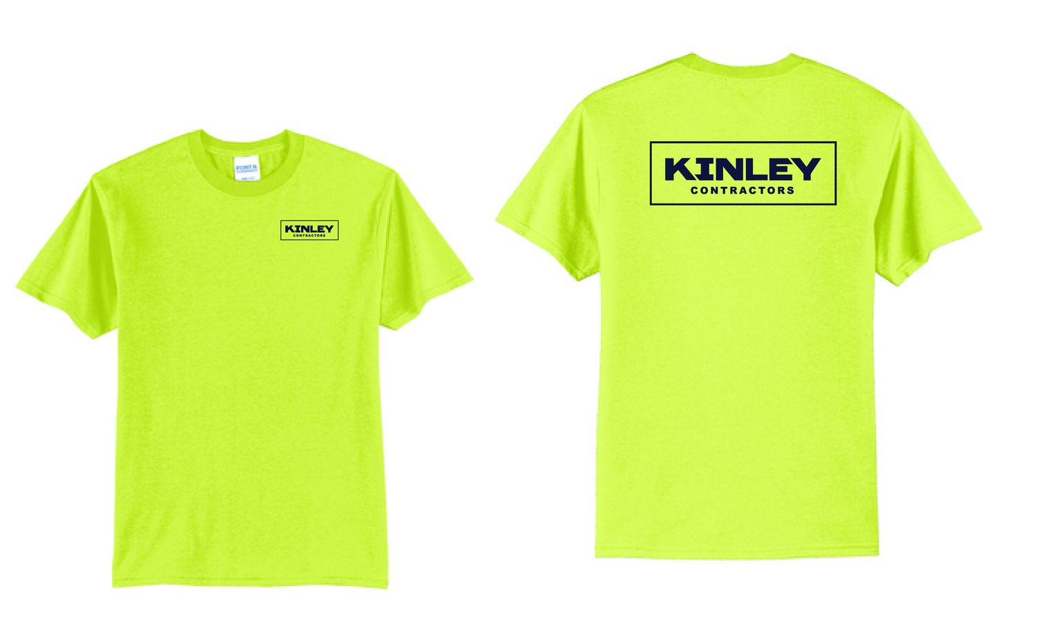 Kinley Short Sleeve Tee | PC55 Safety Green