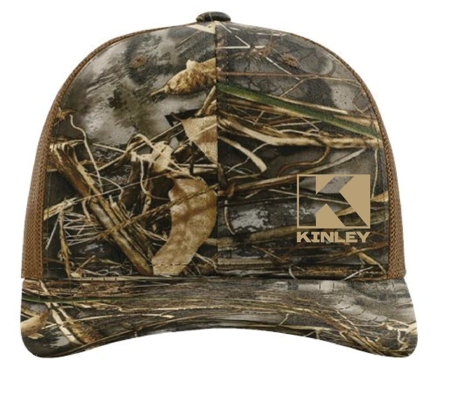 Kinley Richardson Printed Trucker Cap | 112P Realtree Max 7/Buck