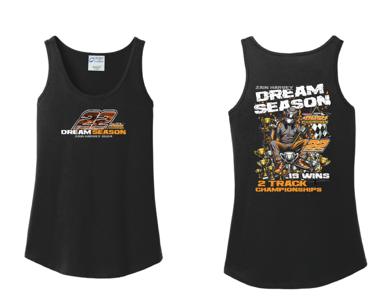 Zain Harvey 2024 Championship Women&#39;s Tank Top | LPC54TT Black