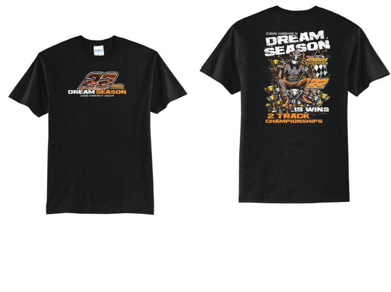 Zain Harvey 2024 Championship TShirt | DT104 Black