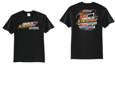 Aiden Stewart 2024 Champion TShirt | PC55 Black
