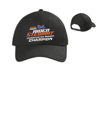 Aiden Stewart 2024 Champion Adjustable Hat | CS810 Black