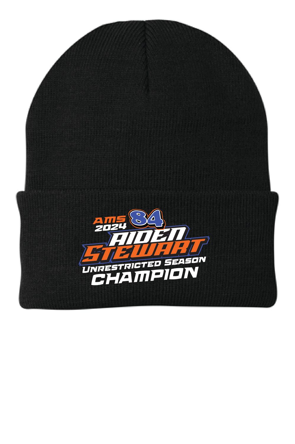 Aiden Stewart 2024 Champion Beanie | CP90 Black