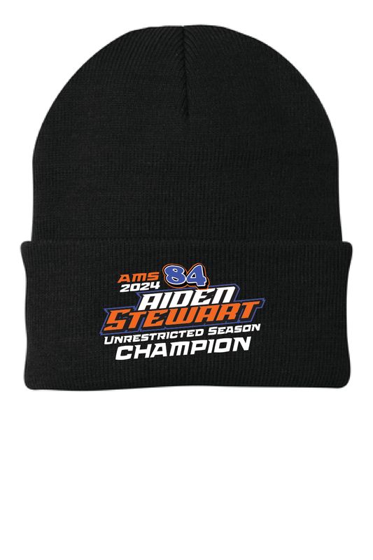 Aiden Stewart 2024 Champion Beanie | CP90 Black