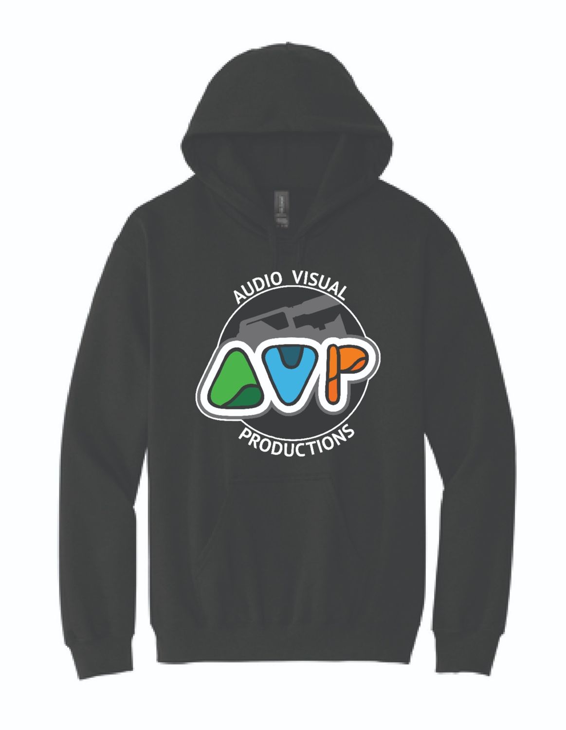 AVP Gildan Softstyle Hoodie | SF500, Black