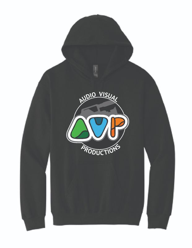AVP Gildan Softstyle Hoodie | SF500, Black