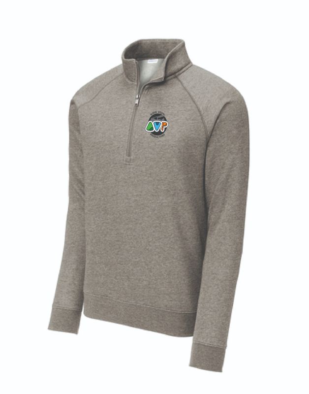 AVP Sport-Tek Fleece 1/4 Zip | STF202, Vintage Heather