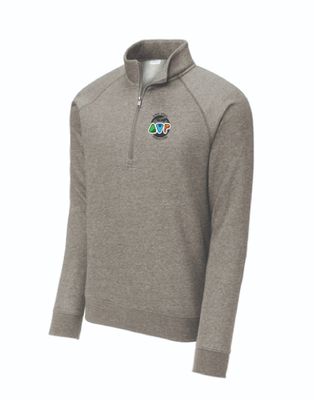 AVP Sport-Tek Fleece 1/4 Zip | STF202, Vintage Heather