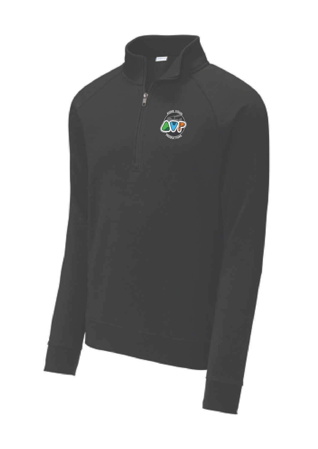 AVP Sport-Tek Fleece 1/4 Zip | STF202, Black