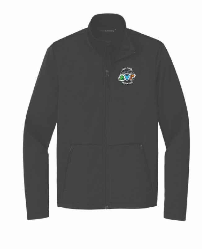 AVP Port Authority Flexshell Jacket | J617, Black