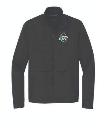 AVP Port Authority Flexshell Jacket | J617, Black