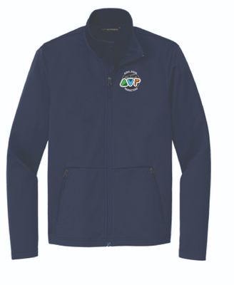 AVP Port Authority Flexshell Jacket | J617, True Navy
