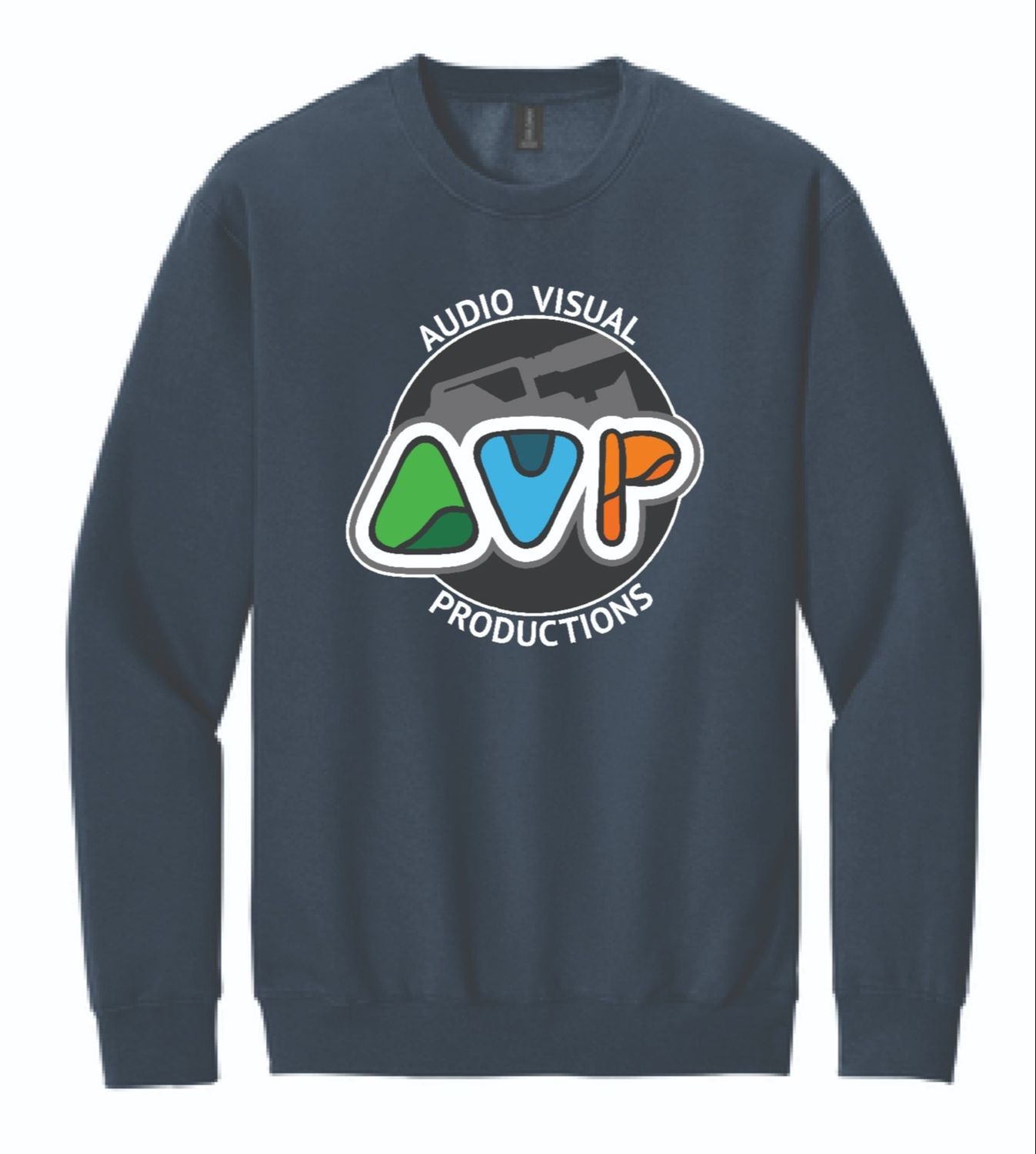 AVP Gildan Softstyle Crewneck | SF000, Navy