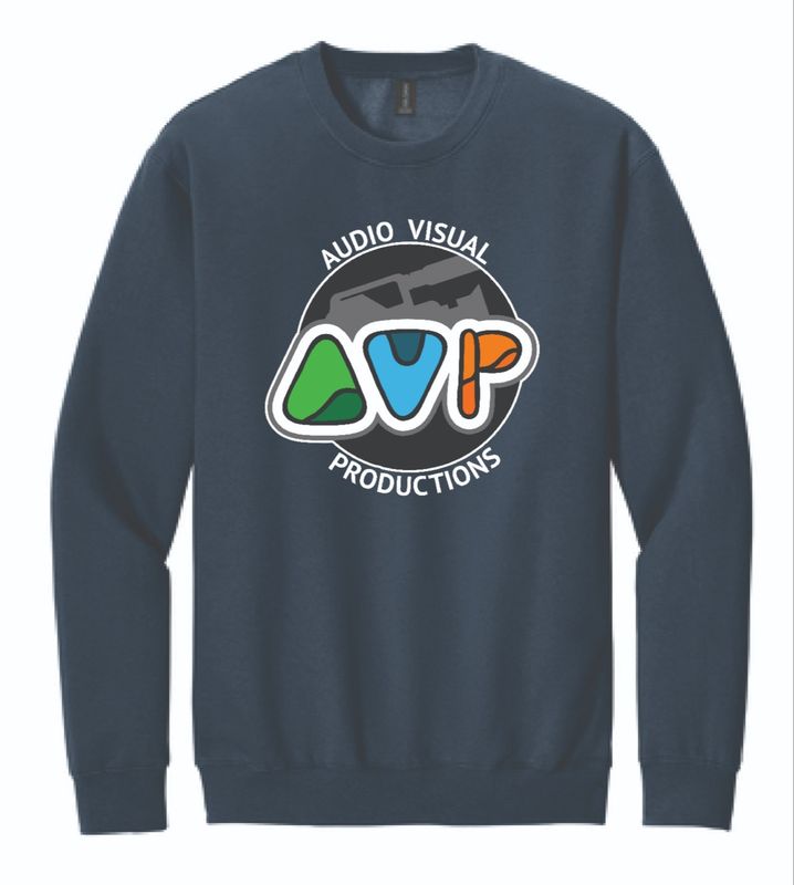 AVP Gildan Softstyle Crewneck | SF000, Navy