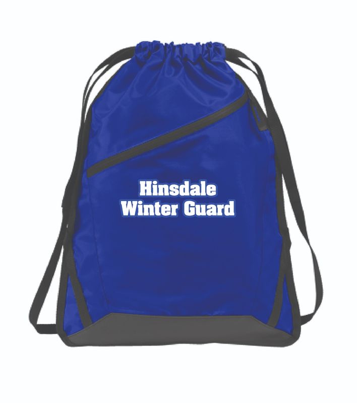 Hinsdale Winter Guard Cinch Bag | BG616 True Royal/Black
