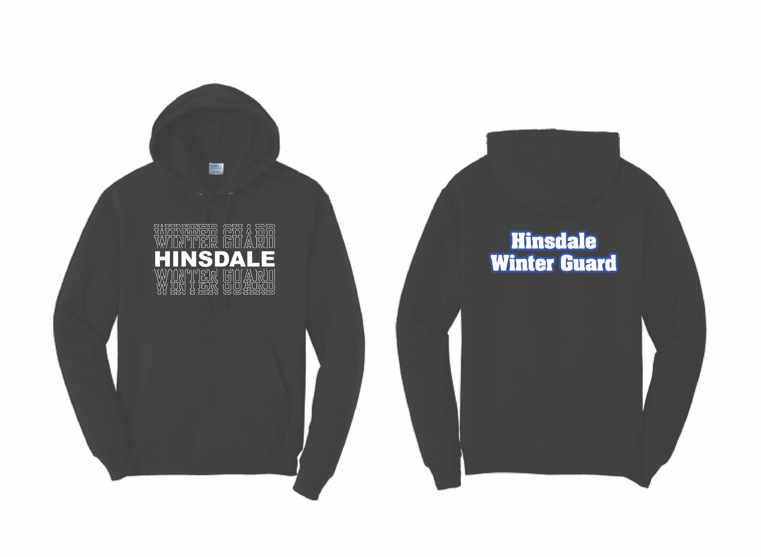 Hinsdale Winter Guard Hoodie | PC78H Black